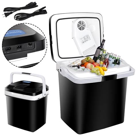 portable electric ice box|small cooler for ice.